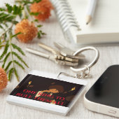 Porte-clés UN RING POUR LES RÉGLER TOUS Porte - clés ACryliqu (Devant Droit)