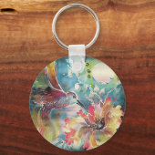 Porte-clés Un seul colibri (Recto)