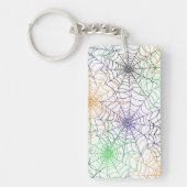 Porte-clés Un simple Motif Web d'Halloween Spider (Devant)