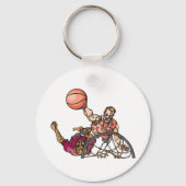 Porte-clés Un Sur Un Basket (Recto)