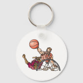 Porte-clés Un Sur Un Basket (Verso)