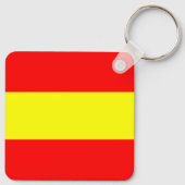 Porte-clés un symbole de l'alphabet nautique maritime (Dos)