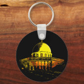 Porte-clés Un symbole de paix : Dôme du Rocher (Recto)