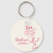 Porte-clés Un Tini un peu plus vieux 30e anniversaire de Pink (Verso)