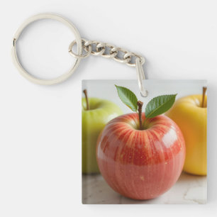 Porte-clés Un Trio de Pommes