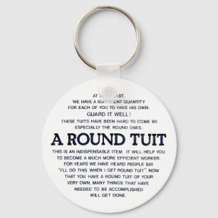 Porte-clés Un Tuit rond