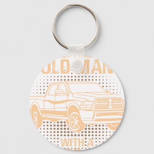 Porte-clés Un vieux Dodge Ram (Recto)