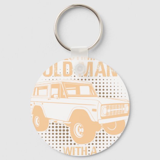 Porte-clés Un vieux Ford Bronco (Recto)