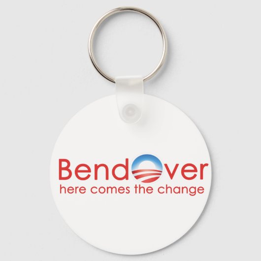 Porte-clés Un virage pour Barack Obama (Recto)