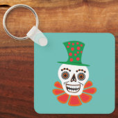 Porte-clés un visage heureux (Recto)