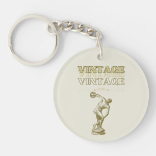 Porte-clés Un voyage à travers l'esthétique vintage