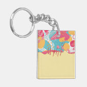 Porte-clés Unapologetic Bold Feminine Statement (Devant gauche)