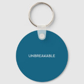 Porte-clés Unbreakable Insrational Motivational Saying  (Recto)