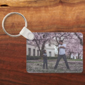 Porte-clés Uncle Photo Collage 5 Pictures Collage (Verso)