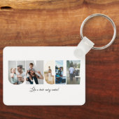 Porte-clés Uncle Photo Collage 5 Pictures Collage (Recto)