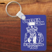 Porte-clés Uncle's Cam is Watching You (Recto)