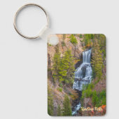 Porte-clés Undine Falls Lava Creek Parc national Yellowstone (Recto)