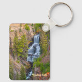 Porte-clés Undine Falls Lava Creek Parc national Yellowstone (Verso)