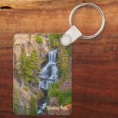 Porte-clés Undine Falls Lava Creek Parc national Yellowstone (Verso)