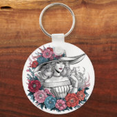 Porte-clés Une belle femme (Recto)