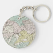 Porte-clés Une carte précise du Canada, 1761 (Dos)