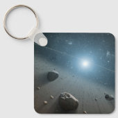 Porte-clés Une Ceinture Astéroïde Autour De L'Étoile Lumineus (Recto)