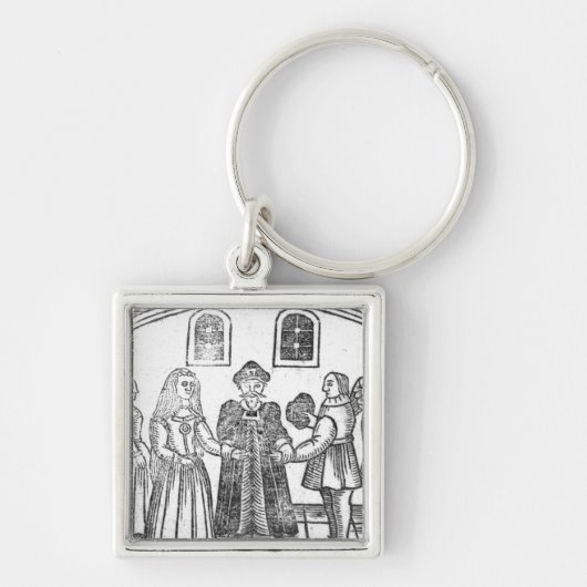 Porte-clés Une cérémonie de mariage (Devant)