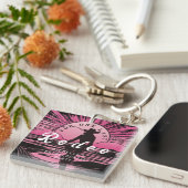 Porte-clés Une dernière Rodeo avant le mariage (Devant Droit)