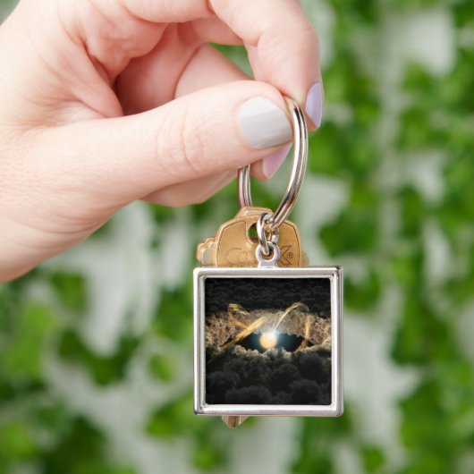 Porte-clés Une Étoile Entourée D'Un Disque Protoplanétaire (main)