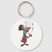 Porte-clés Une Femme Qui Remet Une Pièce (Verso)