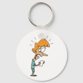 Porte-clés Une femme se fâche Porte - clé (Verso)