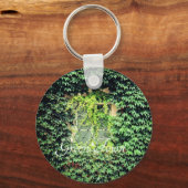 Porte-clés Une fenêtre en vert plante Coque-coque iphone Mate (Recto)