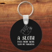 Porte-clés Une Fente Fonctionne Plus Que Mes Pancréas (Recto)