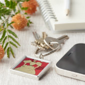 Porte-clés Une fille de joie au théâtre du Daly (Côté)