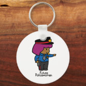 Porte-clés Une future femme de police (Recto)