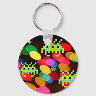Porte-clés Une invasion secrète de Pixelverse