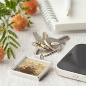 Porte-clés Une machine égyptienne d'irrigation sur les (Côté)