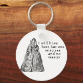 Porte-clés Une Maîtresse Ici (Recto)