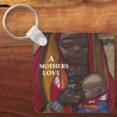 Porte-clés UNE MÈRE AIME LE porte - clé (Recto)