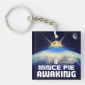 Porte-clés Une Mince tarte qui se réveille (Devant)