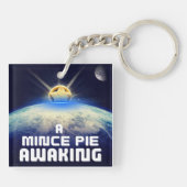 Porte-clés Une Mince tarte qui se réveille (Dos)