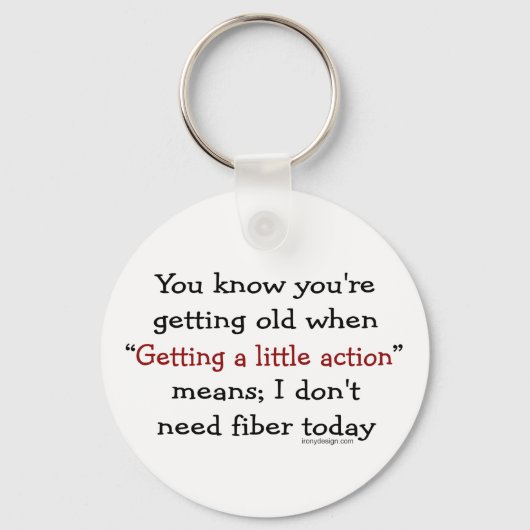 Porte-clés Une Petite Action Pour Les Aînés (Recto)