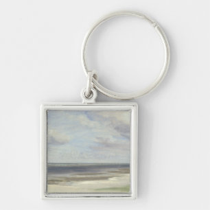 Porte-clés Une plage sur la mer baltique chez Laboe, 1842