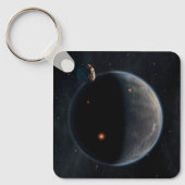 Porte-clés Une Planète Comme La Terre Riche En Carbone Et Sèc (Recto)