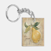 Porte-clés Une poire jaune (Devant gauche)