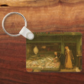 Porte-clés Une poissonnerie par Frederick Walker (Verso)