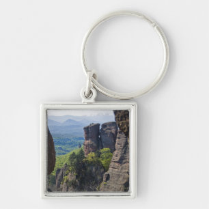 Porte-clés Une promenade à travers les ruines du château de B