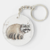 Porte-clés Une promenade X de région boisée (Dos)