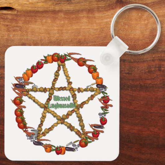 Porte-clés Une récolte abondante (Verso)