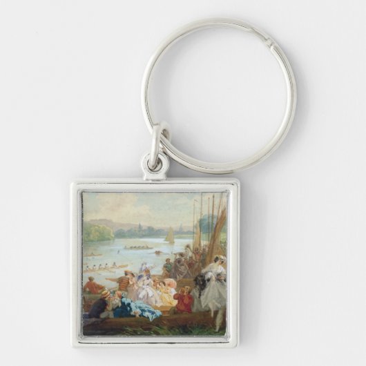 Porte-clés Une régate chez Asnieres pendant le deuxième (Devant)